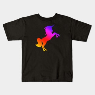 Rainbow Unicorn Kids T-Shirt